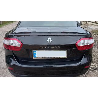 LIP-spoileri (Sunplex, musta) (125,4 cm x 7,2 cm) Renault Fluence 2009–2016 kuva 2