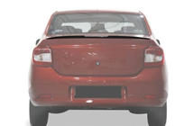 Dacia Logan II 2013–2022 Lip-spoileri (Sunplex, musta) (118,5 cm x 5,5 cm) kuva 3