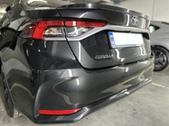 Toyota Corolla 2019– LIP-spoilerinlippa (Sunplex, musta) (117,9 cm * 5,5 cm) kuva 1