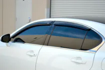 Lexus GS 2011–2020 Tuuliohjaimet kromilistalla (4 kpl, HIC) kuva 2