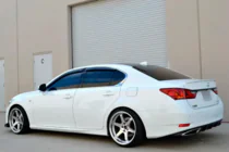 Lexus GS 2011–2020 Tuuliohjaimet kromilistalla (4 kpl, HIC) kuva 4