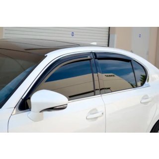 Tuuliohjaimet kromilistalla (4 kpl, HIC) Lexus GS 2011–2020 kuva 1