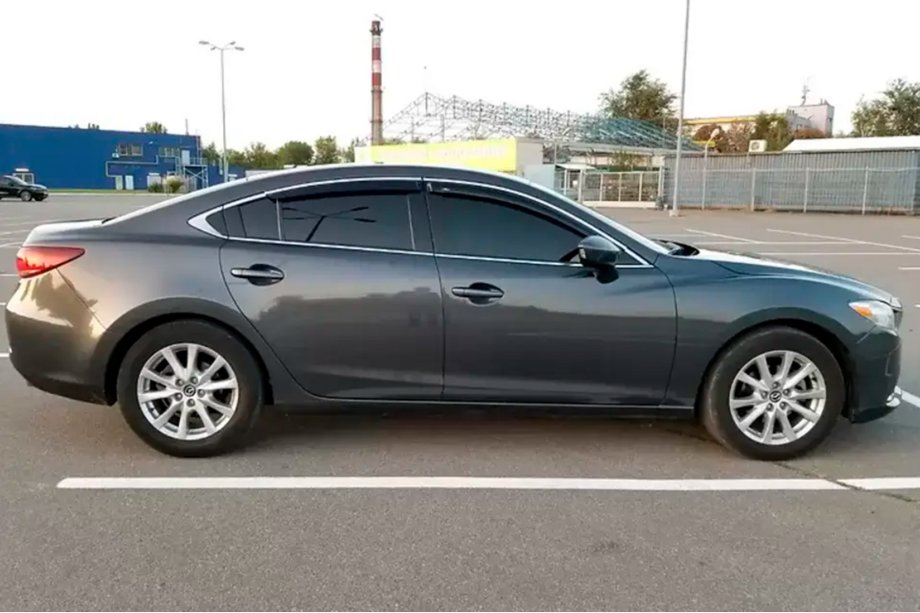 Mazda 6 2012–2024 Sivuikkunoiden tuuliohjaimet kromilistalla SD (4 kpl, HIC) Image