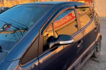 Mercedes A-sarja W168 1997–2004 Ikkunatuuliohjaimet Short (4 kpl, HIC) kuva 5