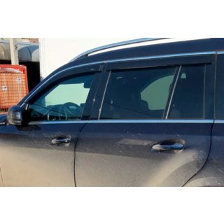 Tuuliohjaimet kromilistalla (4 kpl, HIC) Mercedes GLE W167 2018– kuva 3