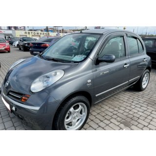 Ikkunadeflektorit (4 kpl, HIC) Nissan Micra K12 2003–2010 kuva 3