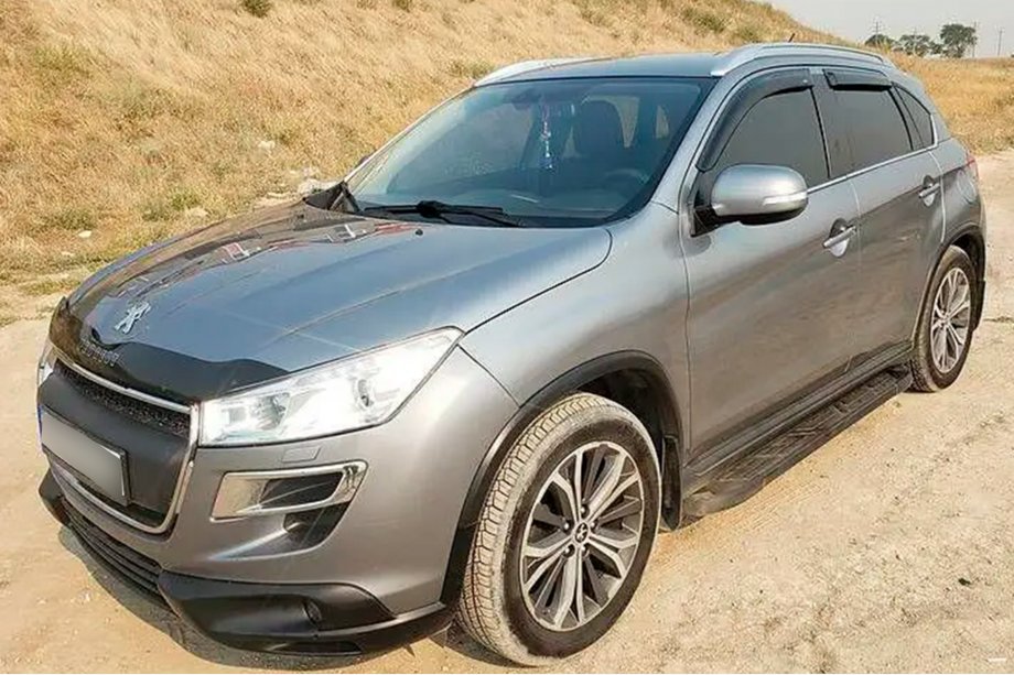 Peugeot 4008 2012–2017 Ikkunadeflektorit (4 kpl, HIC) Image