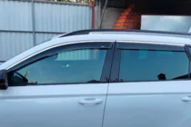 Skoda Karoq 2018– Tuuliohjaimet kromilistalla (4 kpl, HIC) kuva 6