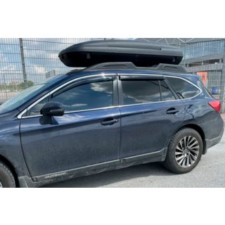 Tuuliohjaimet kromilistalla (4 kpl, HIC) Subaru Legacy 2014–2019 kuva 1