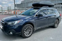 Subaru Outback 2014–2019 Tuuliohjaimet kromilistalla (4 kpl, HIC) kuva 3