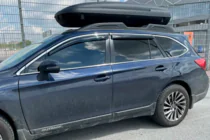 Subaru Outback 2014–2019 Tuuliohjaimet kromilistalla (4 kpl, HIC) kuva 1