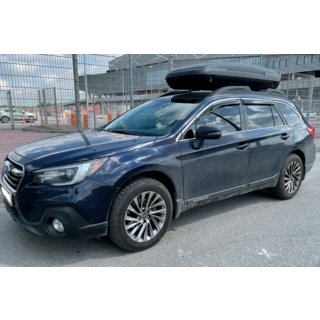 Tuuliohjaimet kromilistalla (4 kpl, HIC) Subaru Outback 2014–2019 kuva 3