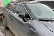 Toyota Rav 4 2019–2025 Tuuliohjaimet kromilistalla (4 kpl, HIC) kuva 2