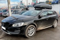 Volvo V60 2011–2018 Tuuliohjaimet kromilistalla (4 kpl, HIC) kuva 1