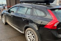 Volvo V60 2011–2018 Tuuliohjaimet kromilistalla (4 kpl, HIC) kuva 2