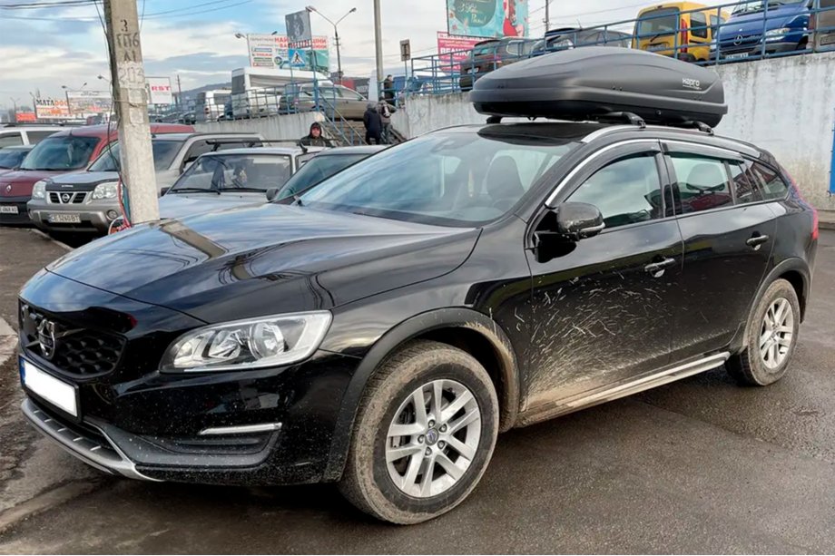 Volvo V60 2011–2018 Tuuliohjaimet kromilistalla (4 kpl, HIC) Image