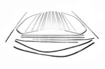 BMW X5 E70 2007–2013 Täysi ikkunakehyslista (ruostumaton teräs) kuva 2