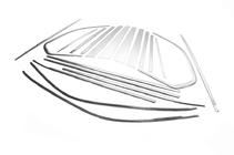 BMW X5 E70 2007–2013 Täysi ikkunakehyslista (ruostumaton teräs) kuva 3