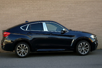 BMW X6 F16 2014–2019 Kromiset ikkunalistat sarja (18 kpl) kuva 1