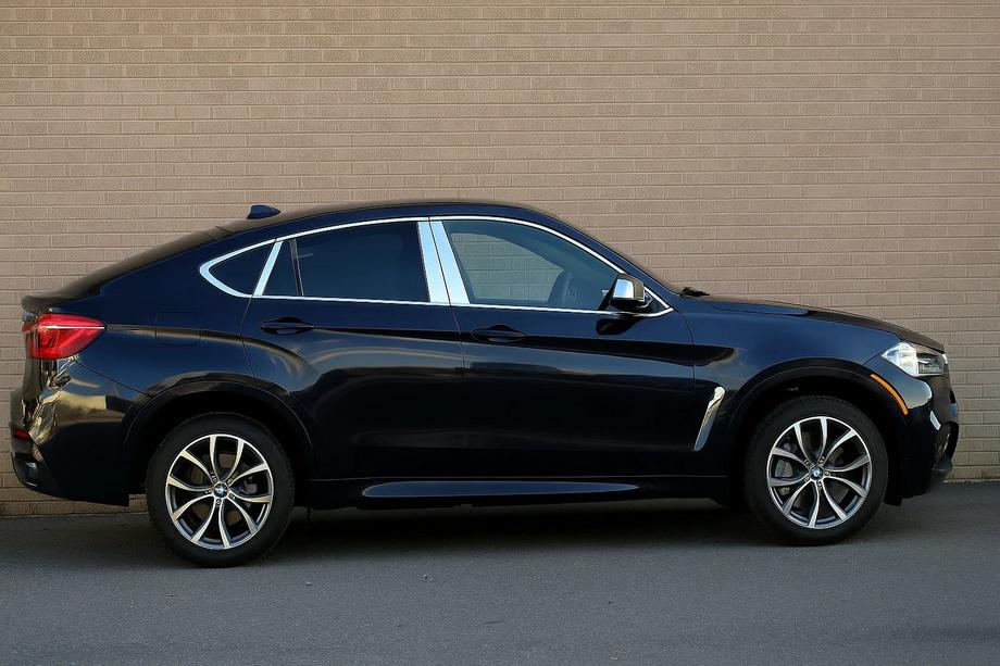 BMW X6 F16 2014–2019 Kromiset ikkunalistat sarja (18 kpl) Image