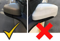 Ford Courier 2014–2023 Peilinkuoret BMW-style (2014-2018, 2 kpl) kuva 7