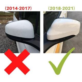 Peilikuoret BMW-style (2018↗, 2 kpl) Ford Courier 2014–2023 kuva 4
