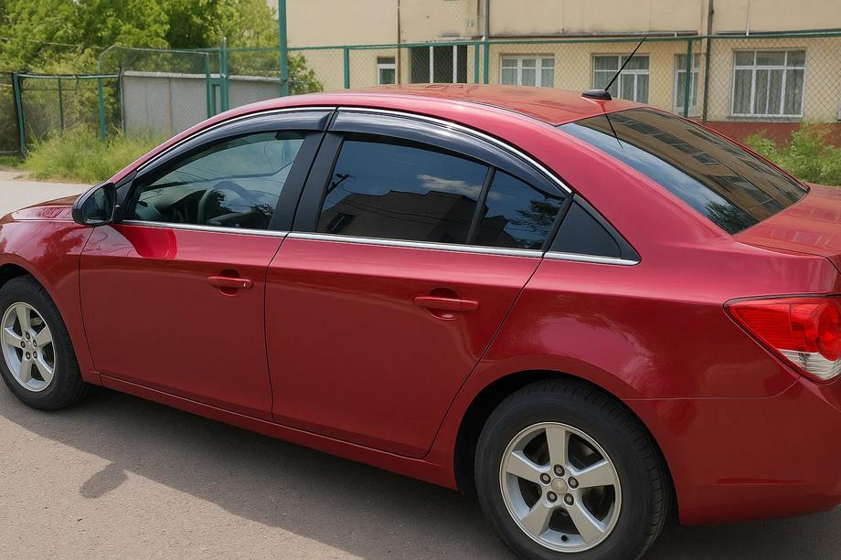 Chevrolet Cruze 2009–2015 Ikkunatuuliohjaimet kromilistalla SD (4 kpl, ABM) Image