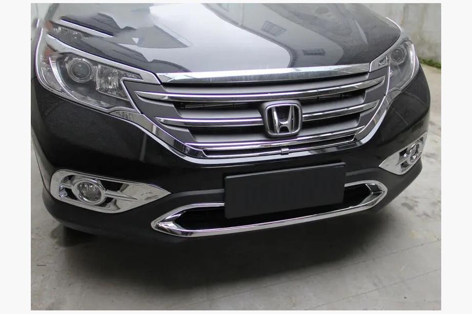 Honda CRV 2012–2016 Krominen etusäleikön kehys (ABS) Image