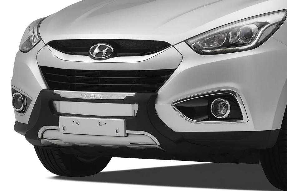 Hyundai IX-35 2010–2015 Etupuskurin muovilippa V4 Image