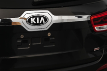 Kia Sorento III UM 2014–2020 Rekisterikilven ylälista Libao V1 (muovi) kuva 3