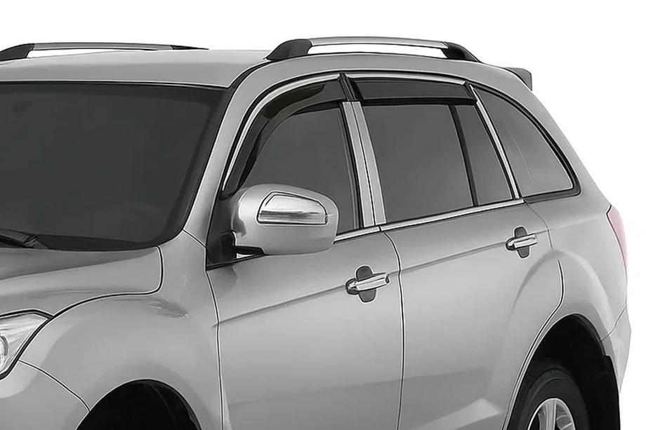 Lifan X60 2011– Sivulasien tuuliohjaimet (4 kpl, Libao) Image