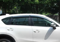 Mazda CX-5 2012–2017 Kromilistalliset ikkunatuuliohjaimet (4 kpl, Libao) kuva 4