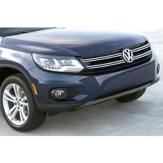 Etupuskurin lipspoileri 2007-2010 (ruostumaton teräs) Volkswagen Tiguan 2007–2016 kuva 1