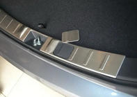 Mitsubishi Outlander 2012–2021 Tavaratilan kynnyssuoja Libao (ruostumaton teräs) kuva 3