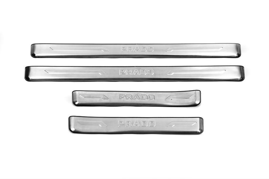 Toyota Land Cruiser Prado 150 2009–2023 Ruostumattomat kynnyslistat (4 kpl) Image