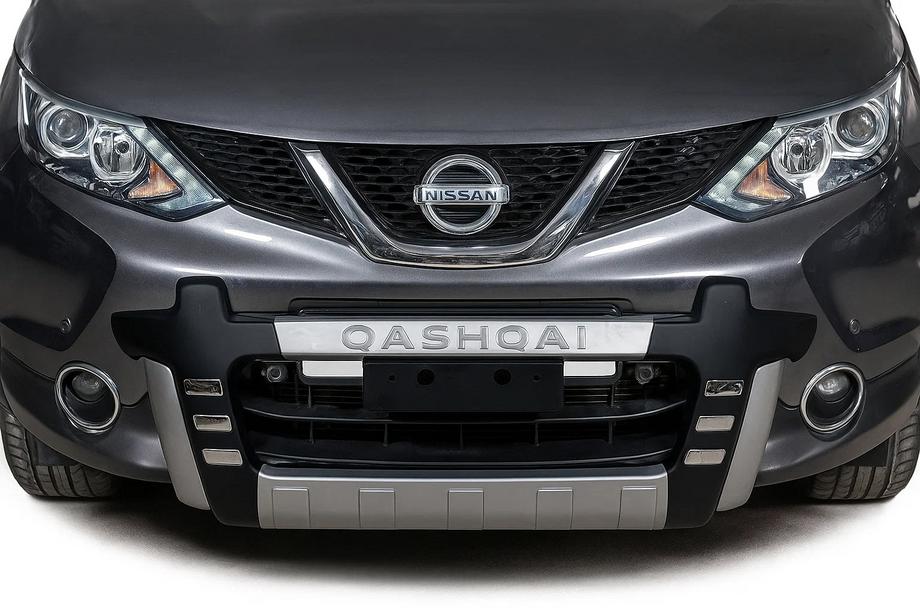 Nissan Qashqai 2014–2021 Etupuskurin lipa Libao 2014-2016 (muovi) Image