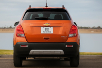 Chevrolet Trax 2012–2023 Kromatut takasumuvalojen kehykset 2013-2016 (2 kpl, ABS) kuva 1
