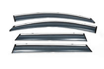 Nissan Qashqai 2014–2021 Ikkunatuulenohjaimet kromilistalla (4 kpl, Libao) kuva 2