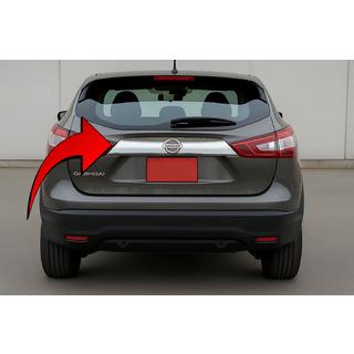 Rekisterikilven ylälista Libao (muovi) Nissan Qashqai 2014–2021 kuva 1