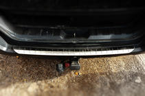 Nissan X-trail T31 2007–2014 Takapuskurin suojalista Libao (ruostumaton teräs) kuva 1