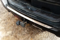 Nissan X-trail T31 2007–2014 Takapuskurin suojalista Libao (ruostumaton teräs) kuva 2