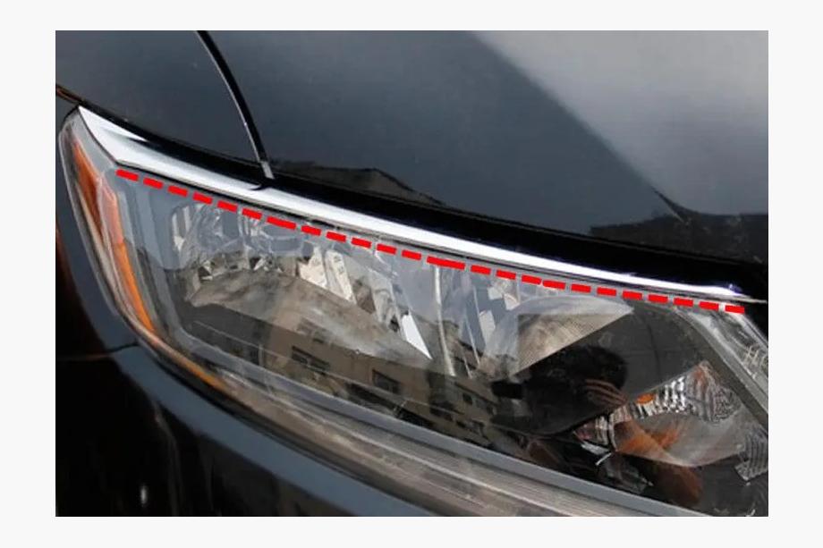 Nissan X-trail T32/Rogue 2014–2021 Kromatut ajovalojen kehykset Libao 2014-2016 (2 kpl, muovi) Image