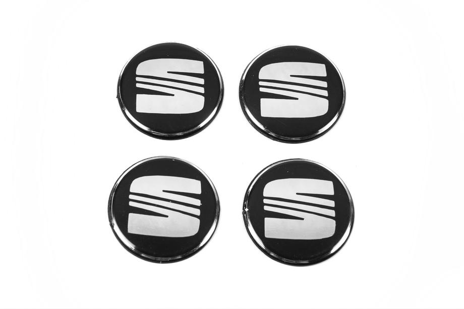 Seat Keskikupin tarrat 54 mm (4 kpl) Image