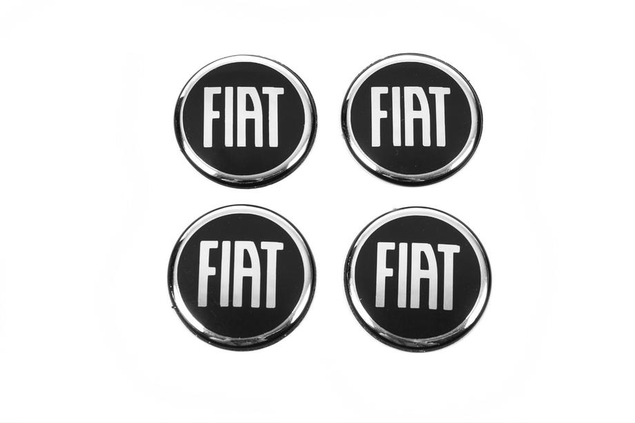 Fiat Keskikupin tarrat 54 mm (4 kpl) Image