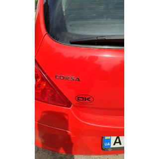 Corsa-tekstiembleemi 12,5 cm x 1,6 cm kuva 2