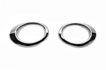 Subaru Forester 2008–2013 Libao 2010-2013 kromatut sumuvalon kehykset (2 kpl, muovi) kuva 4