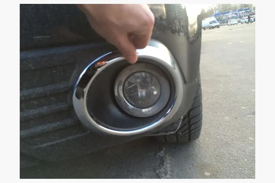 Subaru Forester 2008–2013 Libao 2010-2013 kromatut sumuvalon kehykset (2 kpl, muovi) Image