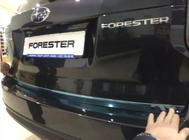 Subaru Forester 2013–2018 Libao ruostumattomasta teräksestä valmistettu takaluukun lista kuva 2