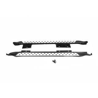 OEM V2 sivuaskelmat (2 kpl, alumiini) Subaru Outback 2009–2014 kuva 4