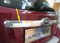 Subaru XV 2011–2017 Libao rekisterikilven yläpuolinen lista (ruostumaton teräs) kuva 5